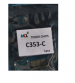 Bizhub C353,C253 Cyan Toner Chip